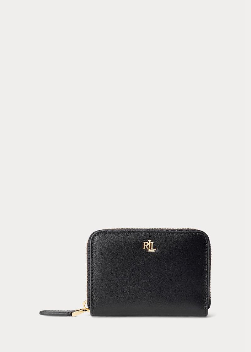 ローレン 財布 レディース 黒 レザー Continental HMAQG7935